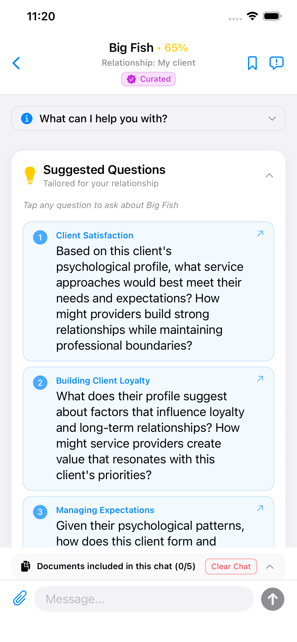 Business App Screen 3